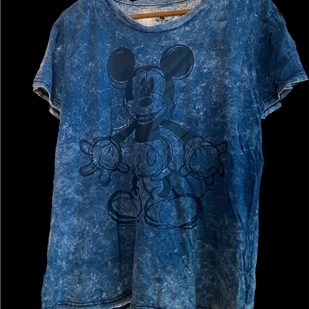 Disney Blue Mickey Mouse Woman’s T-Shirt